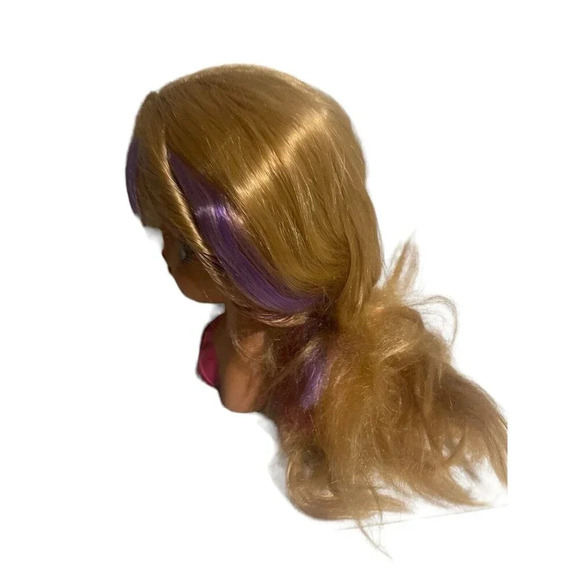 Bratz TWISTY STYLE STYLING HEAD YASMIN DOLL  FUNKY FASHION MAKEOVER 2002 - Picture 5 of 14